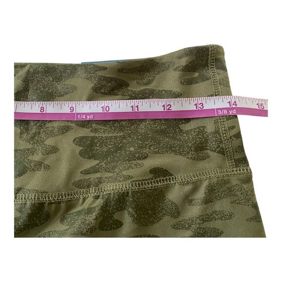 Arizona Jean Olive Camo Leggings Sz L - Picture 4 of 9